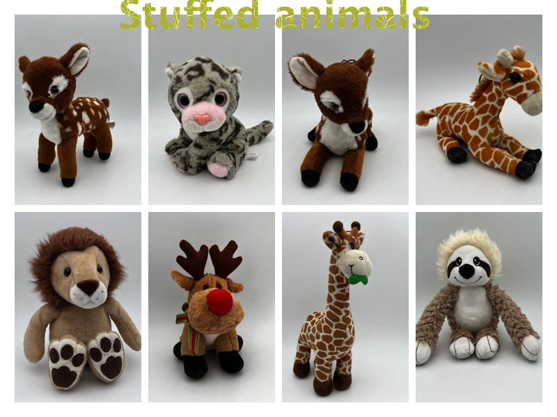 Cheapest Custom Baby Soft Festival Special Gifts Plush Toy Standing Animals Plush Horse